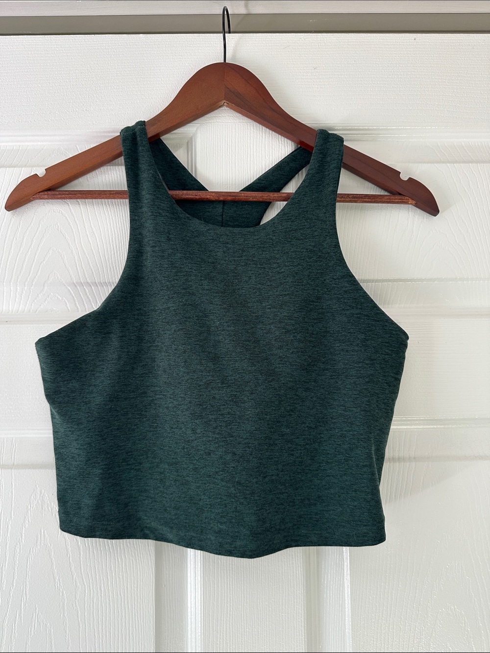 beyond yoga focus cropped tank